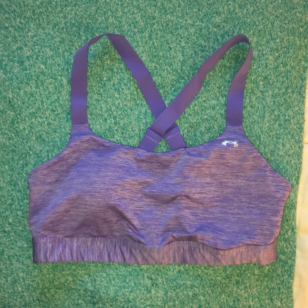 Under armor sports bra - purple